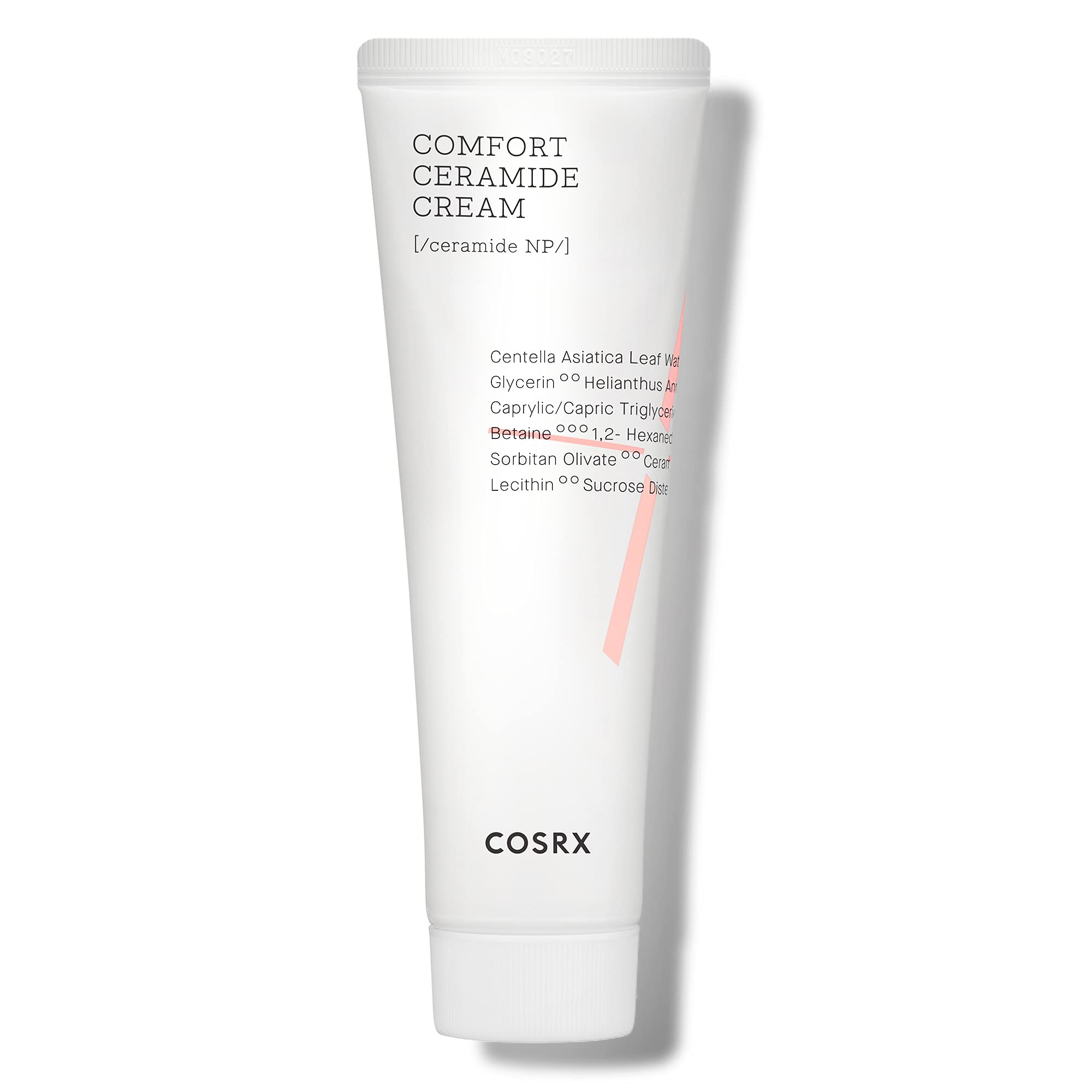 COSRX Balancium Comfort Ceramide Cream with Centella Asiatica, 2.82 oz, a soothing skin moisturizer with natural ingredients.