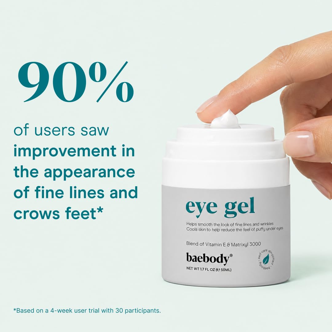Baebody Cooling Under-Eye Gel for Dark Circles and Puffiness, 1.7 fl oz – close-up detail