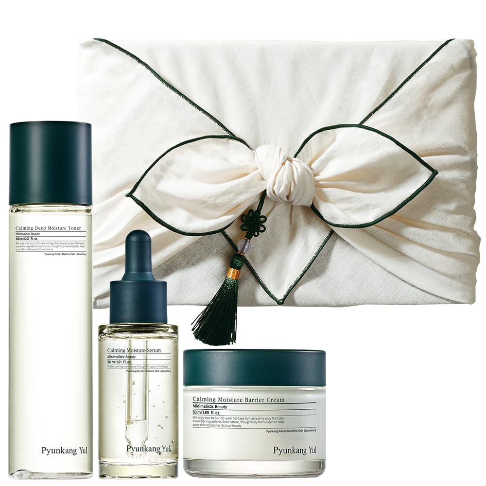Pyunkang Yul PKY Calming Skincare Gift Set with Premium Gift - Product Imagery