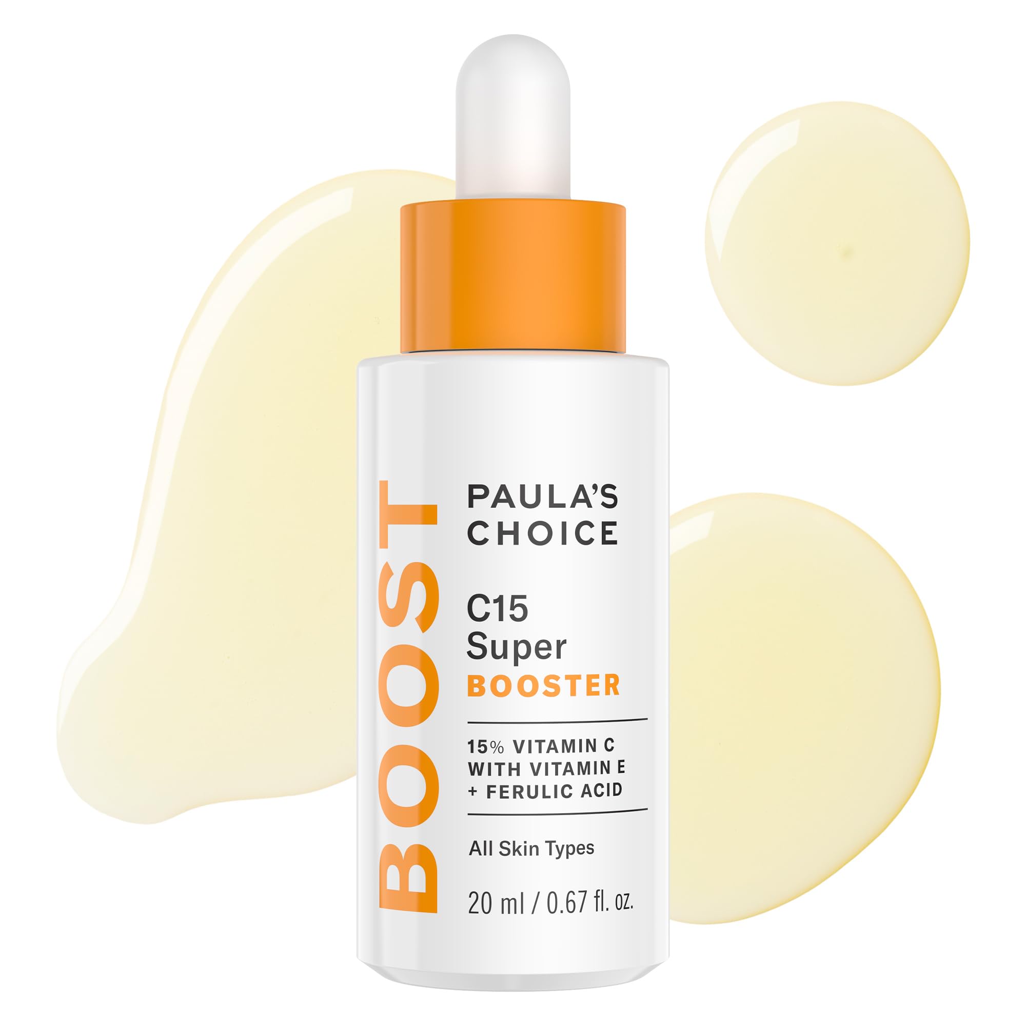 Paula's Choice BOOST C15 Super Booster 15% Vitamin C Face Serum - Product Imagery