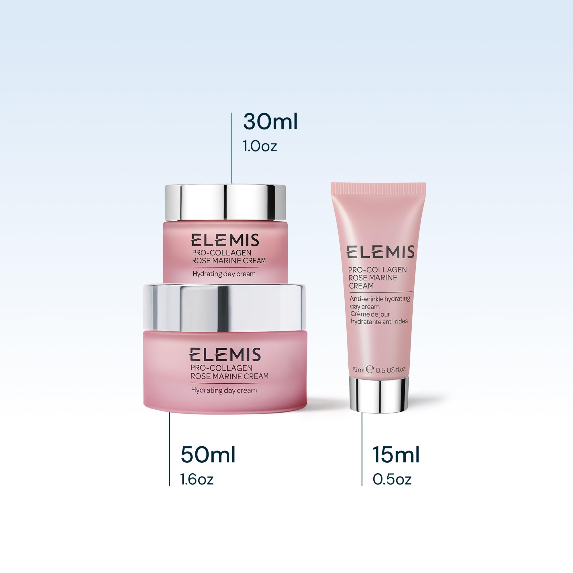 ELEMIS Pro-Collagen Rose Marine Cream jar with pink floral accents, showcasing luxurious skincare for radiant, youthful skin.