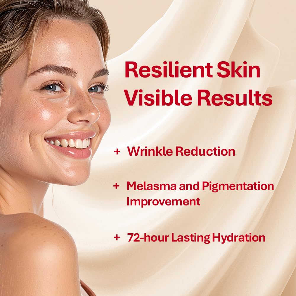 Rothea Resilience Cream, Anti-Aging with Bakuchiol 10,000ppm (Natural Retinol Alternative), Face Moisturizer, Neck Cream