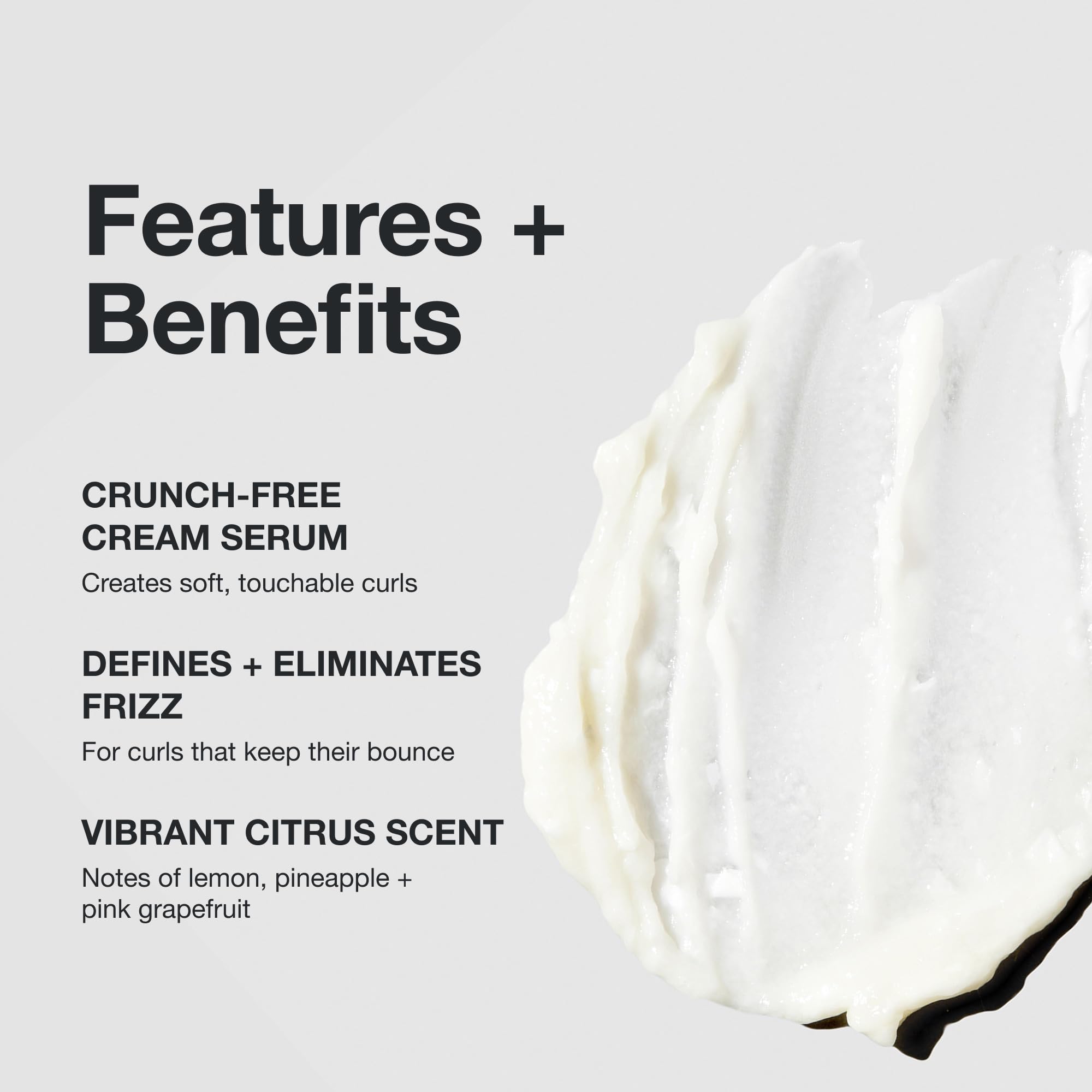 Paul Mitchell Twirl Around Cream Serum for curly and wavy hair, showing the 5.1 fl oz bottle with product label and application texture.