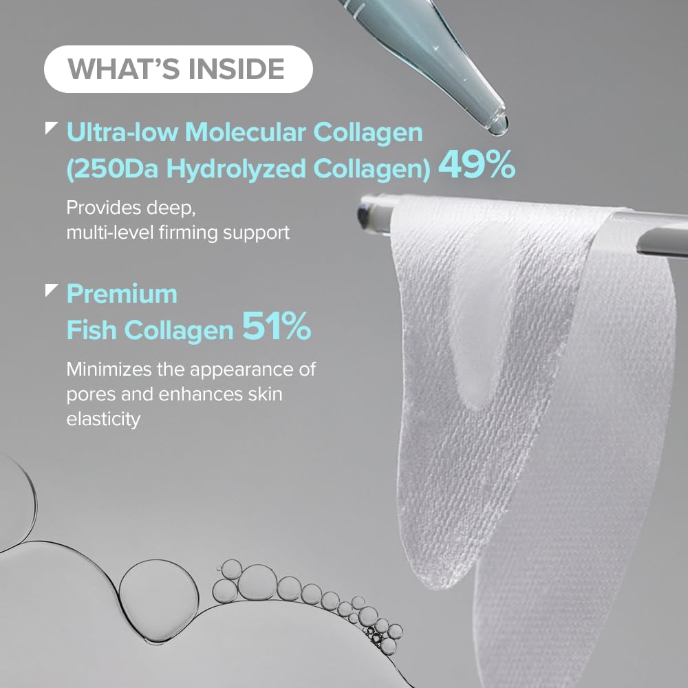 PAIGED Collagen Melting Patch, 12 Sheets (3 x 4 Pouches), Korean No.1 Mask – packaging and label