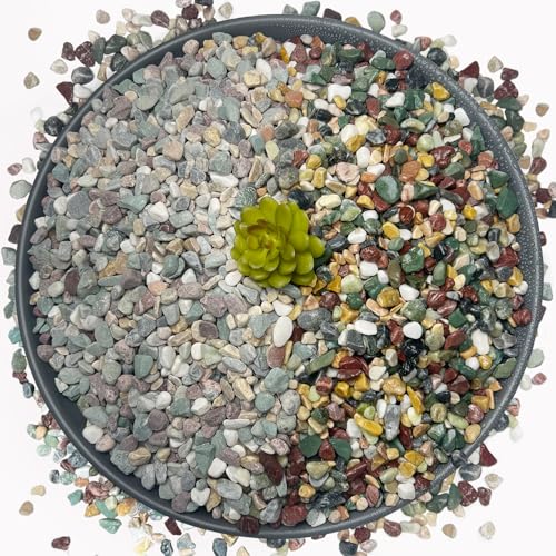 Garrdeen 15 LB Mixed Gravel 0.5 Inch for Plants, Fish Tanks & Landscaping