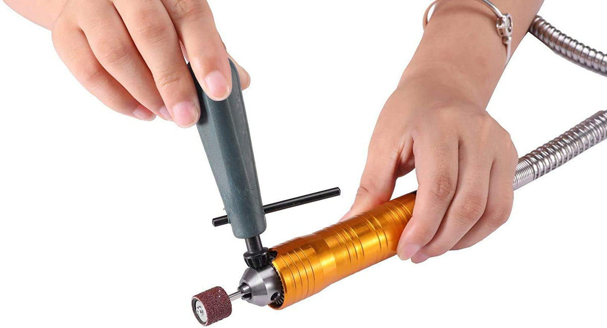 1000W Rotary Tool Flex Shaft Electric Hanging Grinder Carver - VOTOER Official Imagery - 7