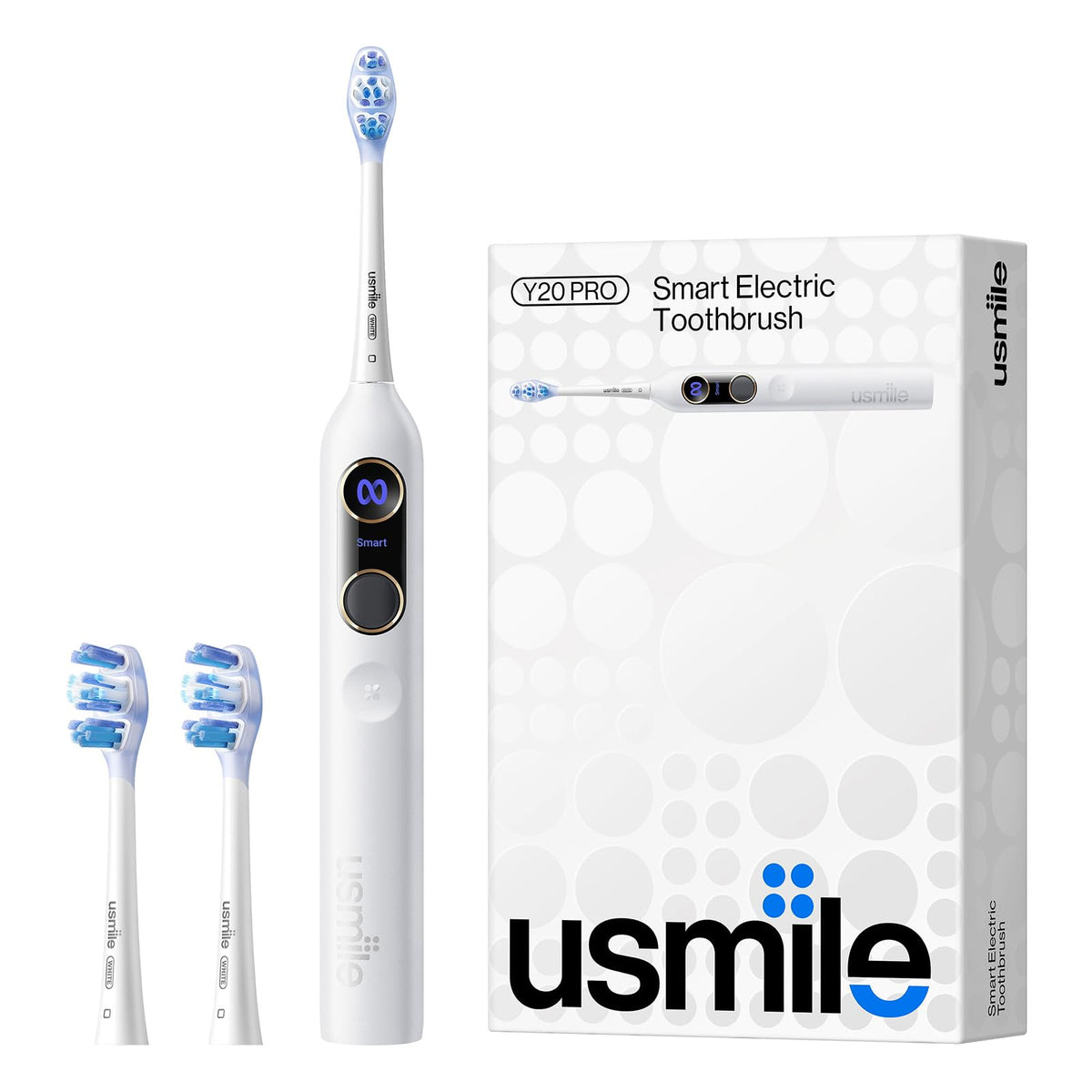 usmile Y20PRO Smart Electric Toothbrush with APP AM PM Mode - usmile Official Imagery - 2