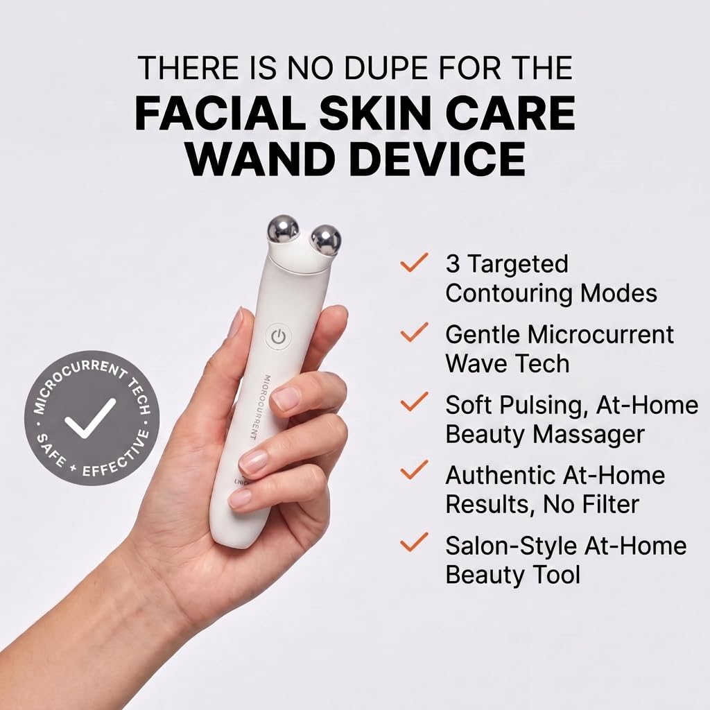 Microcurrent Facial Wand 3 Modes Portable Skin Care Device - AuthHair Official Imagery - 6