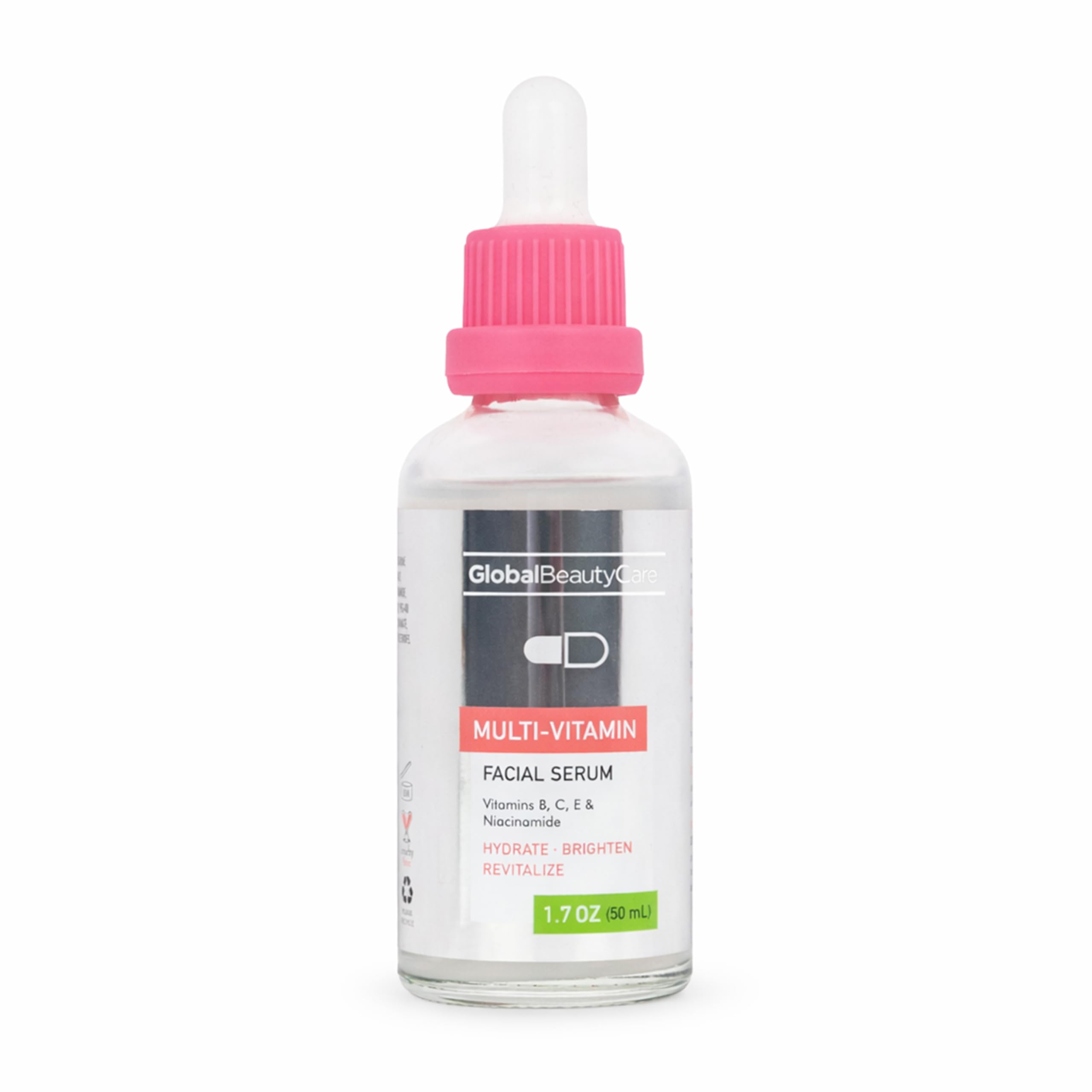 Global Beauty Care Multi-Vitamin Facial Serum, Hydrating Face - Product Imagery