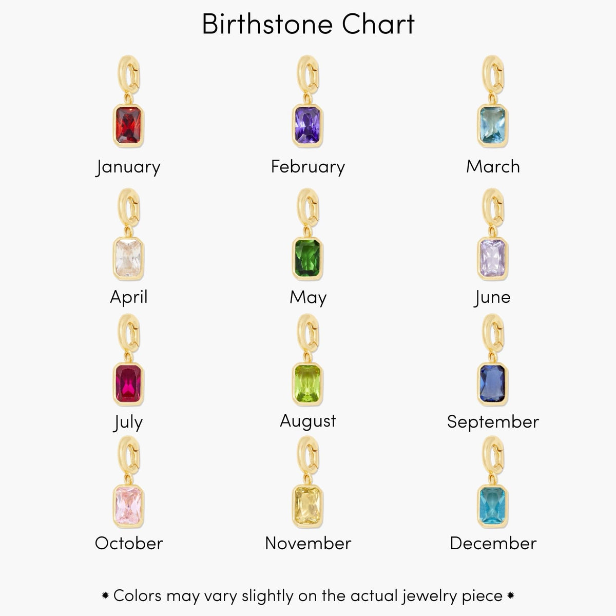 Brook & York Mackenzie Birthstone Necklace - Gifts for Mom – full view, size Medium