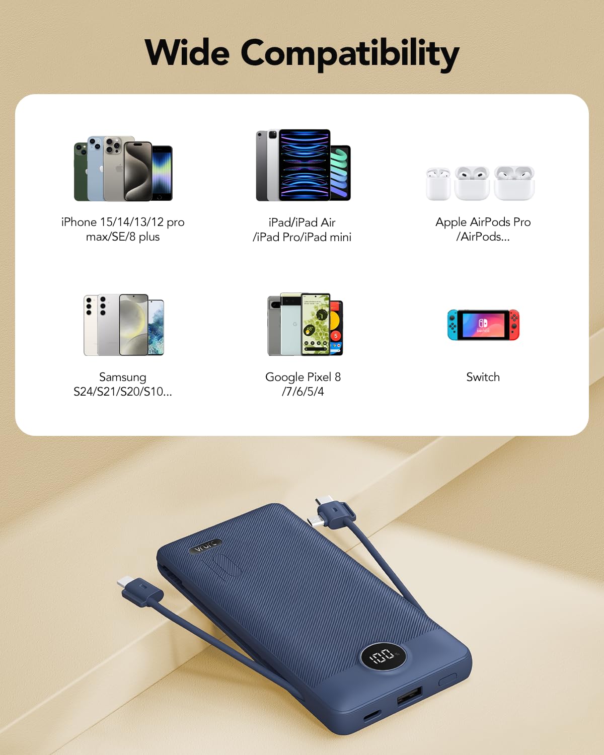 VRURC – Portable Power Banks on display