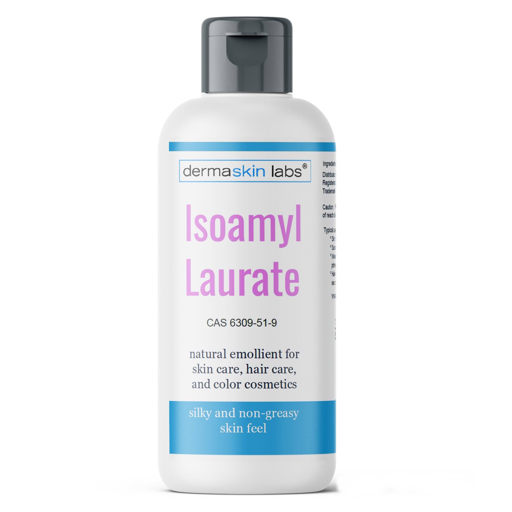 Isoamyl Laurate Cosmetic Grade Emollient DIY Emulsion Make your - Product Imagery