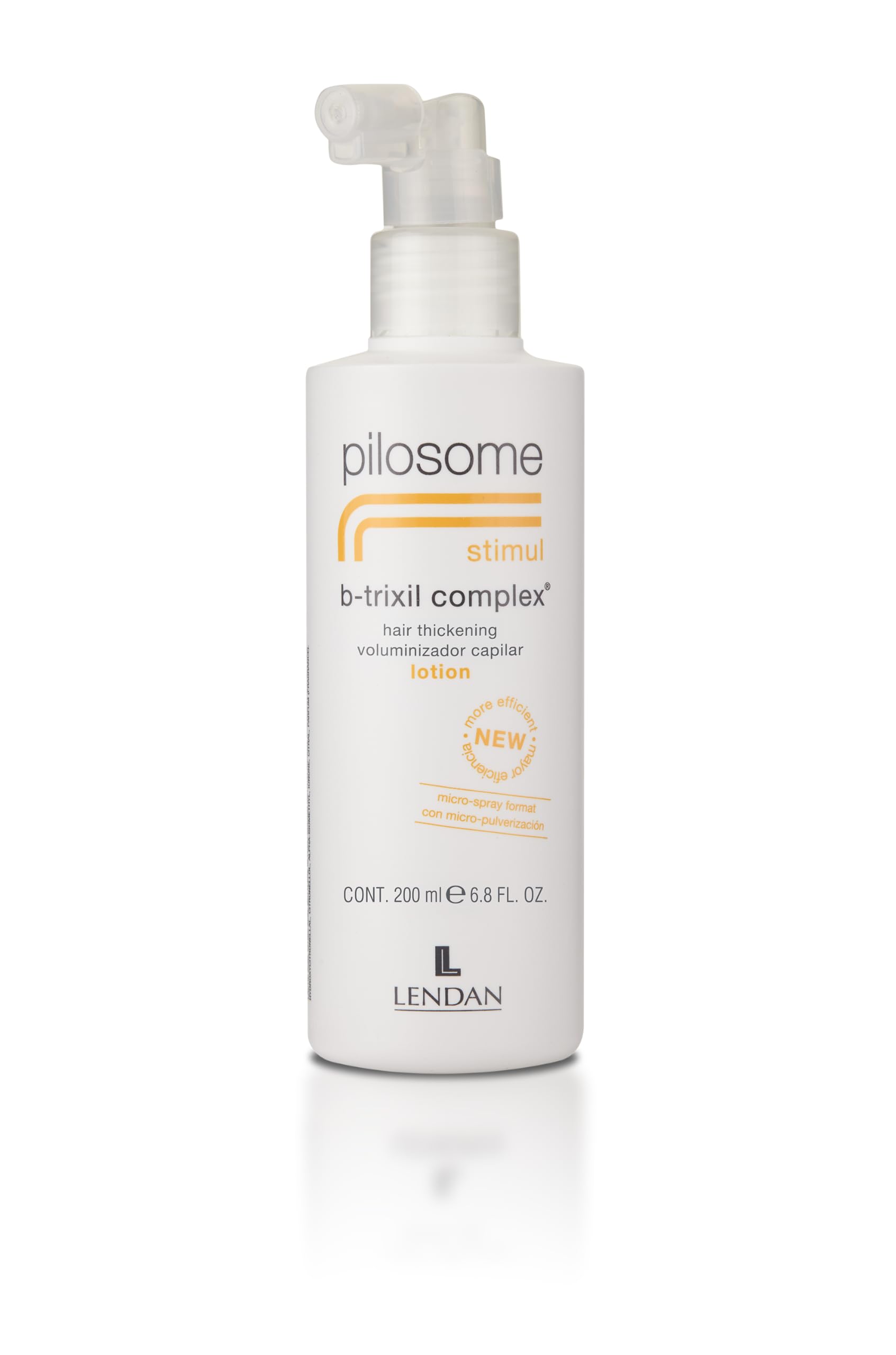LENDAN Revitalizing Lotion with Pilosome B-trixil Complex in a 200 ml bottle, fortifying and strengthening thin, weakened hair.