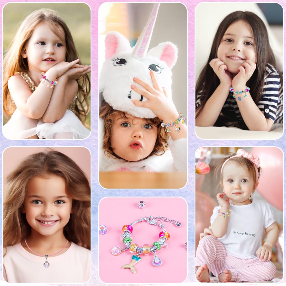 Sofier Jewelry Bracelet Making Kit for DIY Beads Charms Set Teen Gifts – product photo (Jewelry)