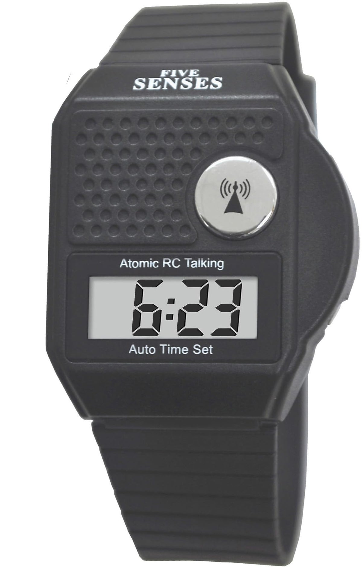 FIVE SENSES - English Atomic Talking Watch, Easy to use for Seniors Blind Men Women, Loud Talking Watch with Sound for V