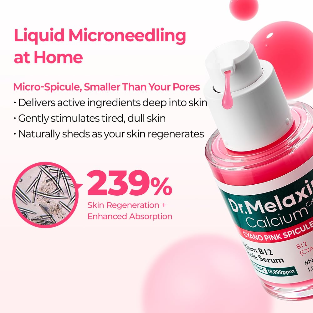 Dr.Melaxin Cyano Pink Spicule Serum Vitamin B12 Pore Refine