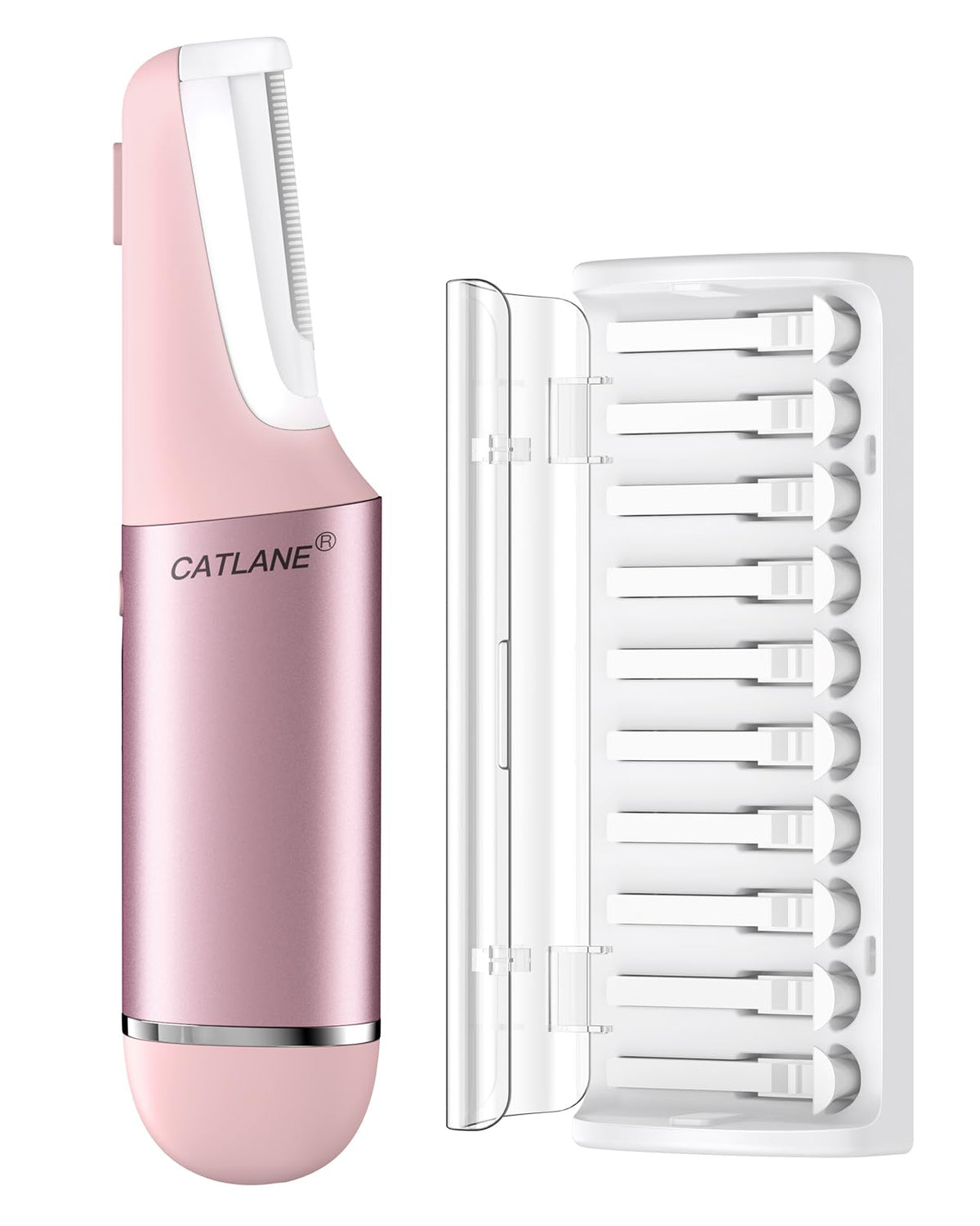 Dermaplane Razor for Women Face, Dermaplaning Tool for Face with LED Light – product photo (Microdermabrasion Devices)