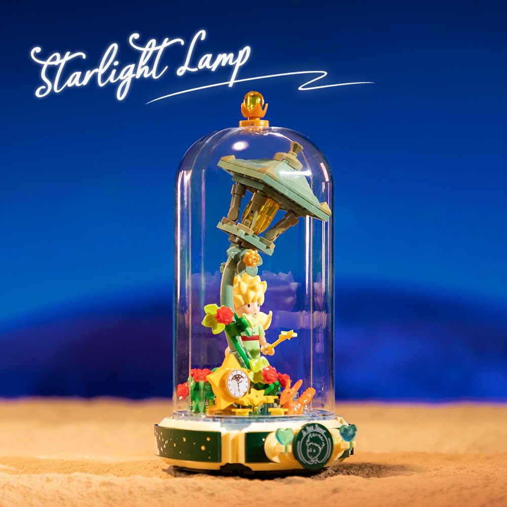 PANTASY Le Petit Prince Starlight Lamp Building Set for Adults – close-up detail