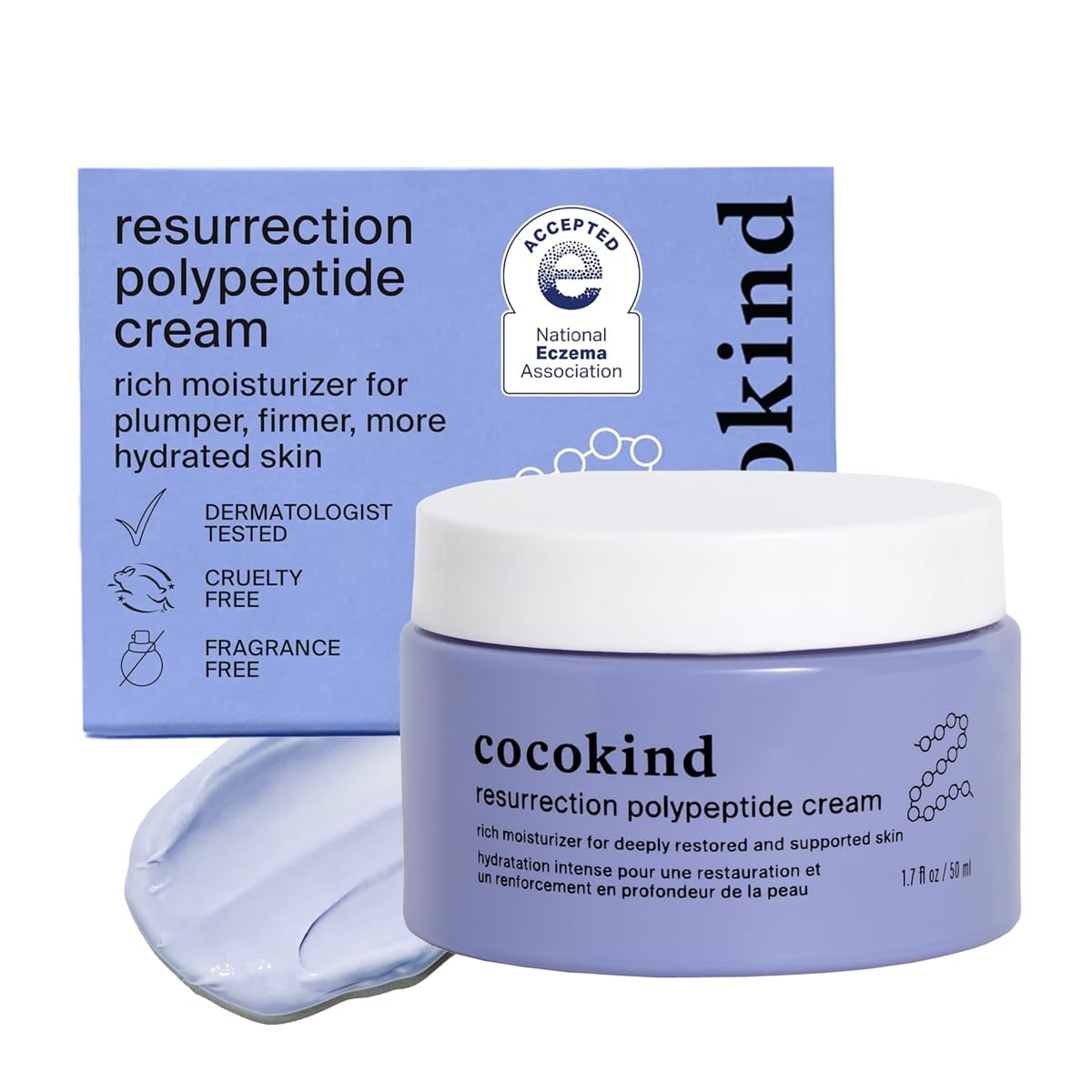 Cocokind Resurrection Polypeptide Cream, 1.7 Fl Oz – product photo (Face Moisturizers)