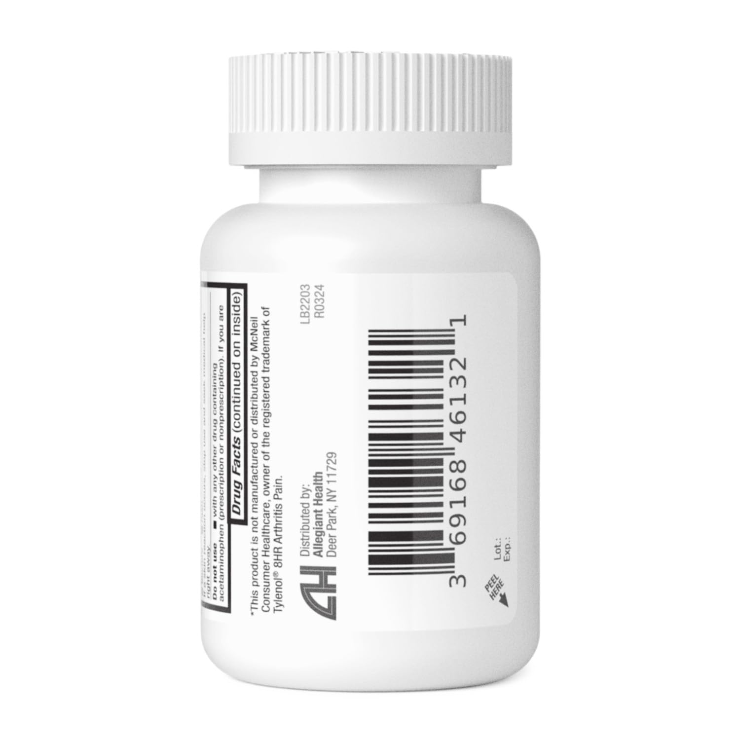 HealthA2Z® Pain Relief Extended Release | Acetaminophen 650mg | 8 Hours | Arthiritis Pain | Pain Reliever - Fever Reducer | Contains no Aspirin (100 Count)