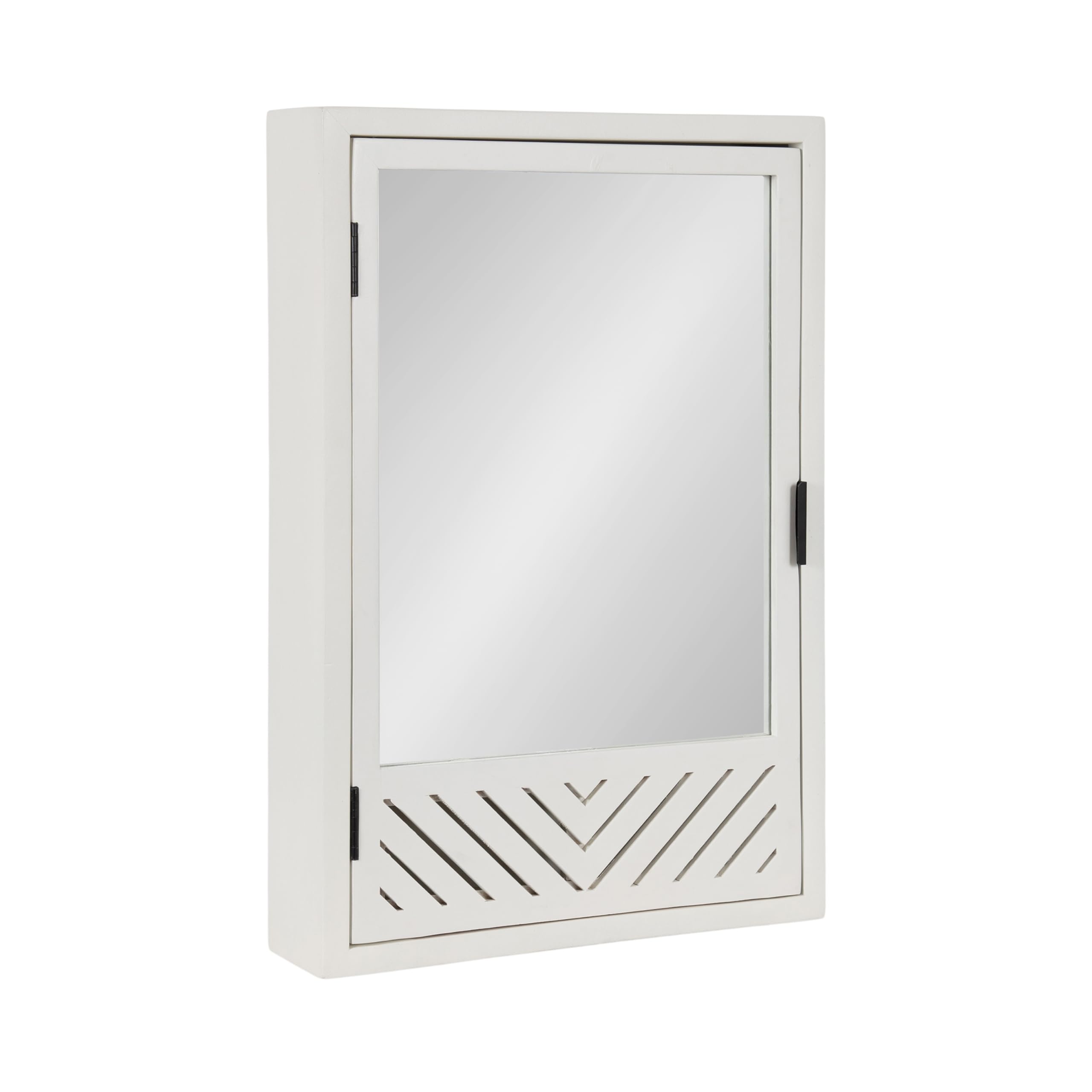Kate and Laurel Mezzeta Decorative Modern Rectangle Bathroom - Product Imagery