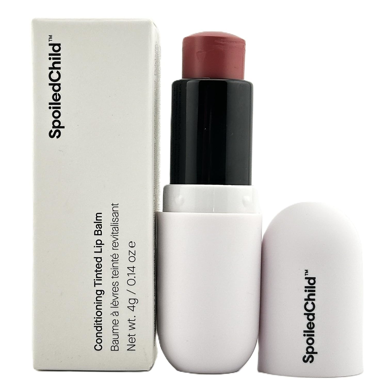 SpoiledChild Conditioning Tinted Lip Balm | Natural Pink - Product Imagery