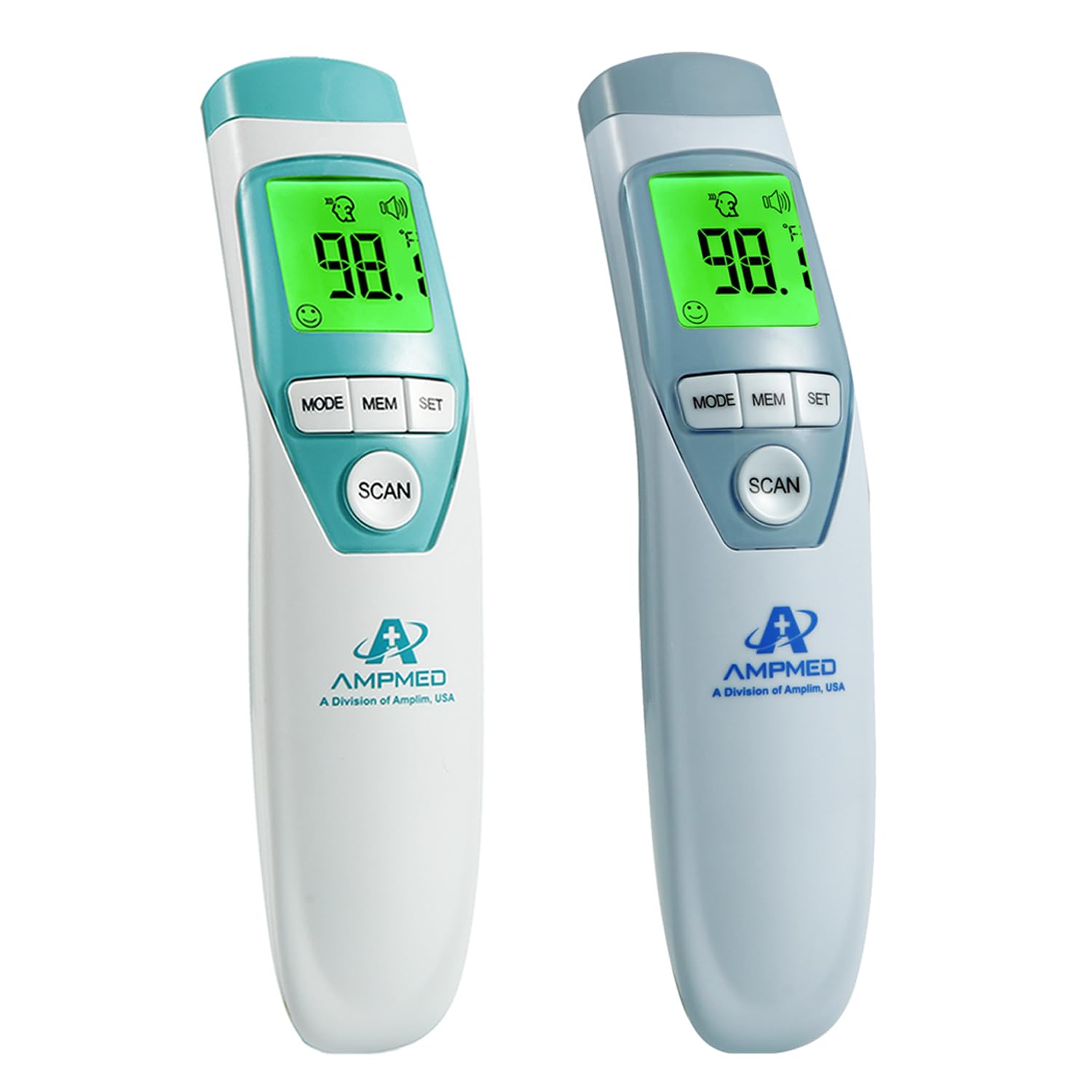 2-Pack Hospital & Medical Grade Non Contact Digital Infrared - Product Imagery