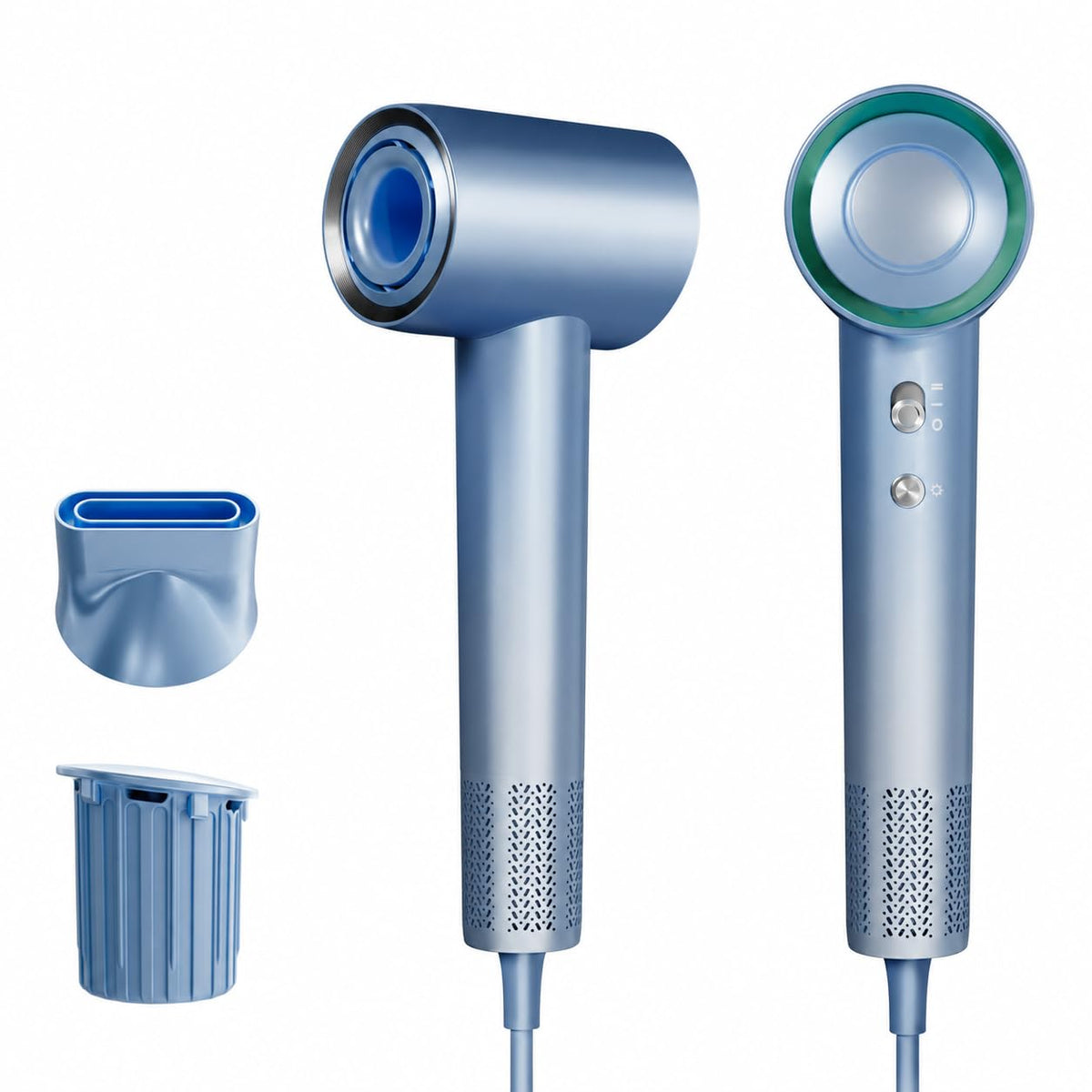 MIAMOR High-Speed Hair Dryer with 130,000 RPM Brushless Motor, 400M Negative Ions Blow Dryer for Fast Drying, Lightweigh