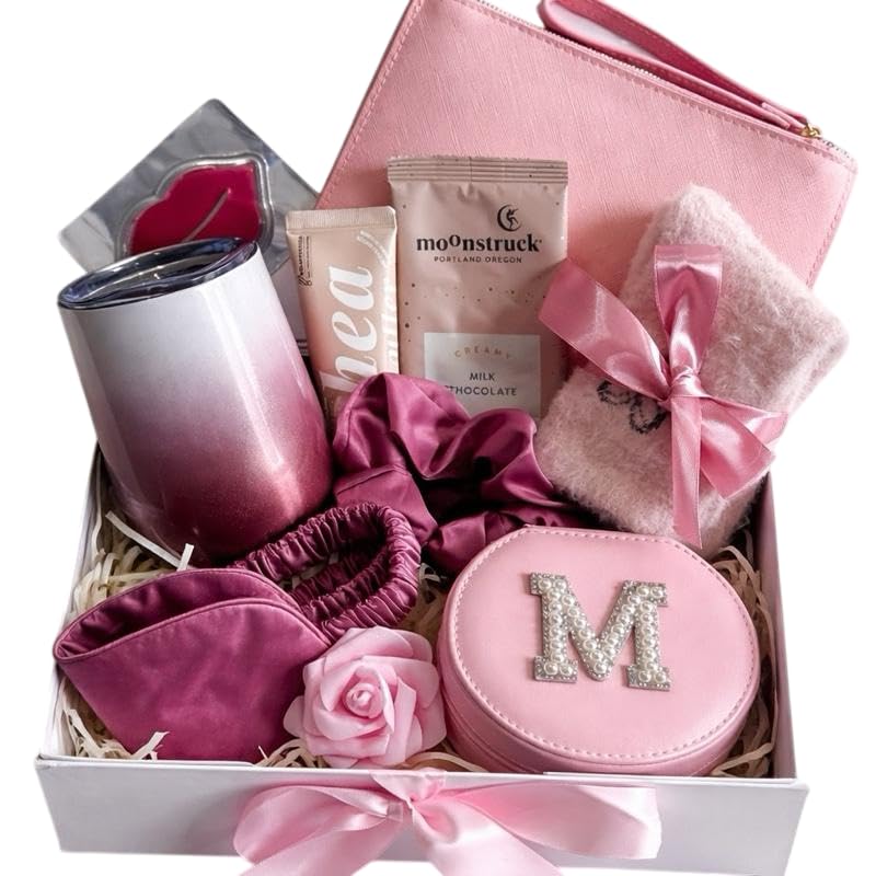 Luxury Personalized Self Care Gift Box for Women Pink with - Taniri Official Imagery - 1