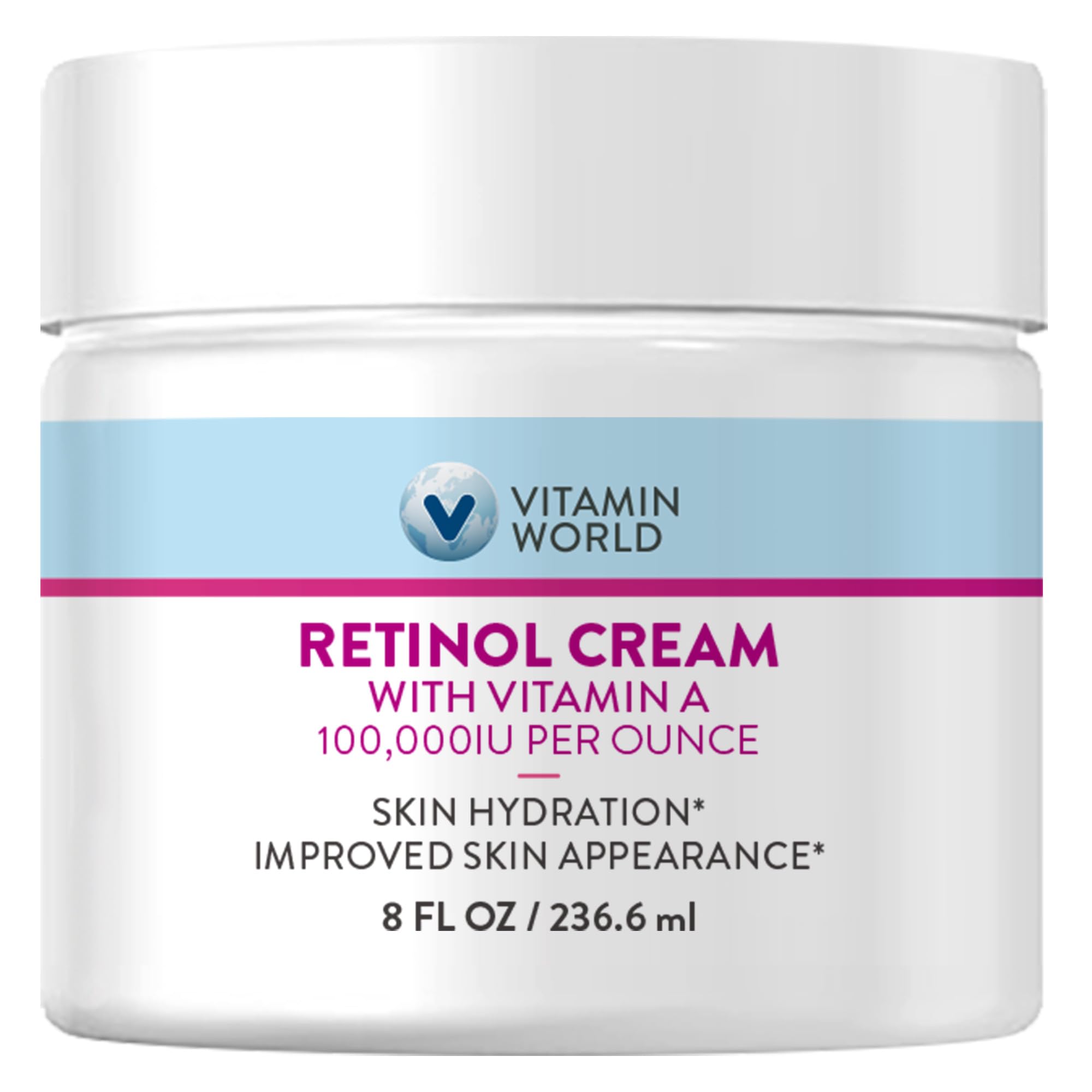 Vitamin World Retinol Cream with Vitamin A 100,000IU, Face - Product Imagery