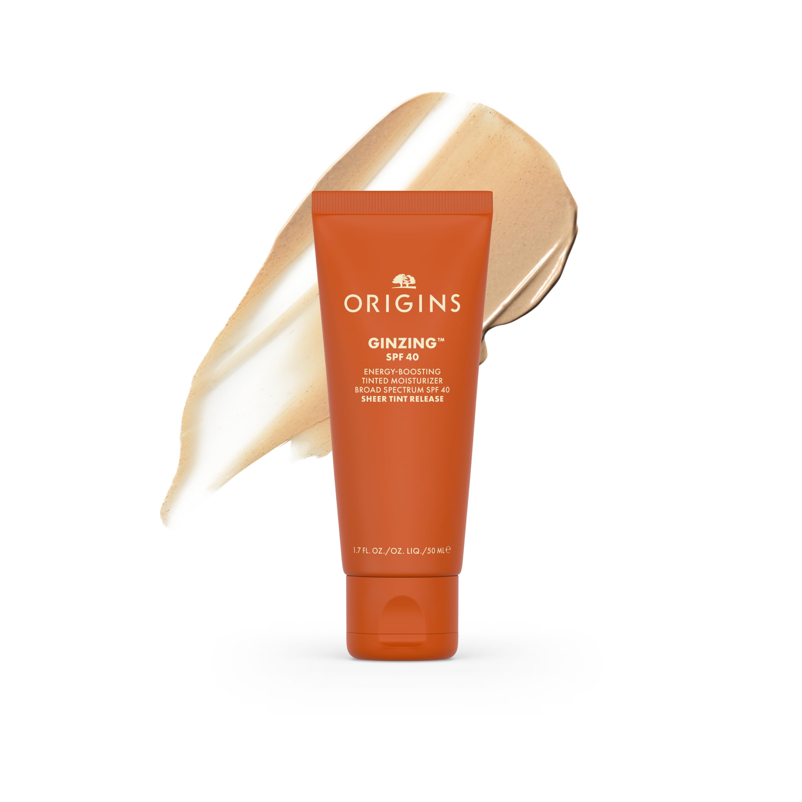 Origins GinZing Energy-Boosting Tinted Moisturizer with SPF 40 | - Product Imagery