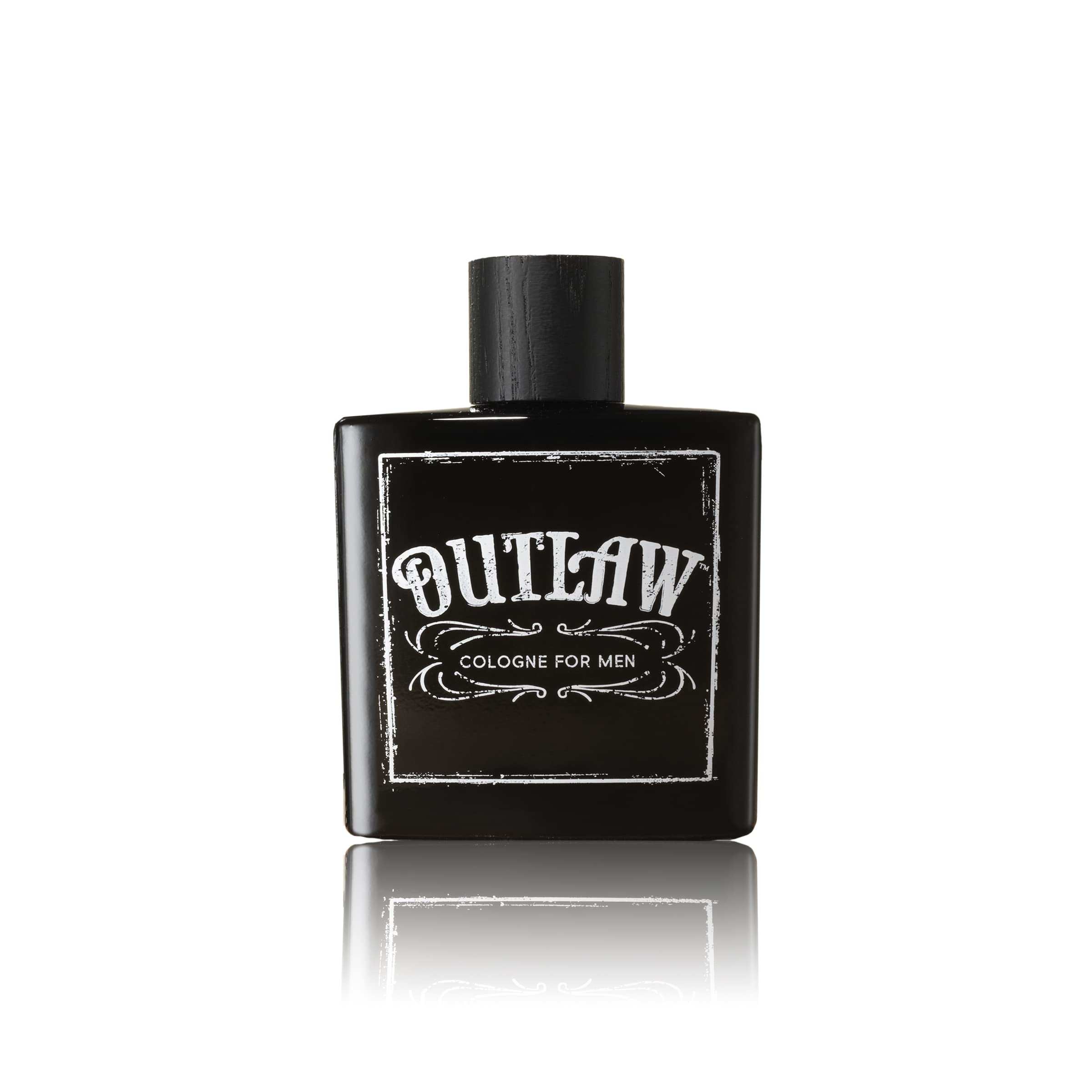 Tru Western Outlaw men's cologne 3.4 fl oz bottle, personal fragrance with rugged, masculine design and branding.