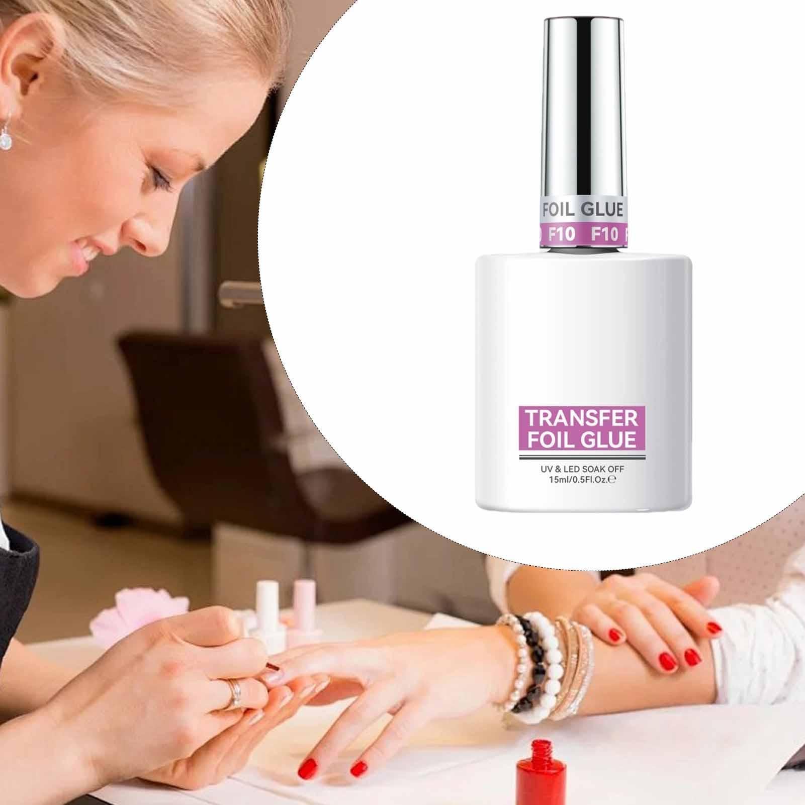 Foil Gel Transfer, for Nails Fine, Brush Smooth Layer, Resin Base Cosmetics
