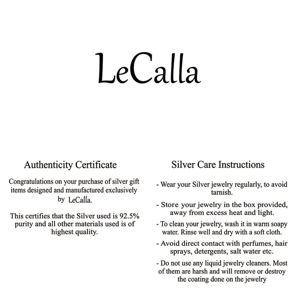 LeCalla 925 Sterling Silver Hammered Earrings for Women | Handmade Hammered Drop & Dangle Earrings Jewelry | Women's Sil