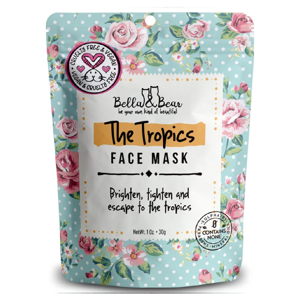 Bella and Bear Face Mask For Teens - Product Imagery