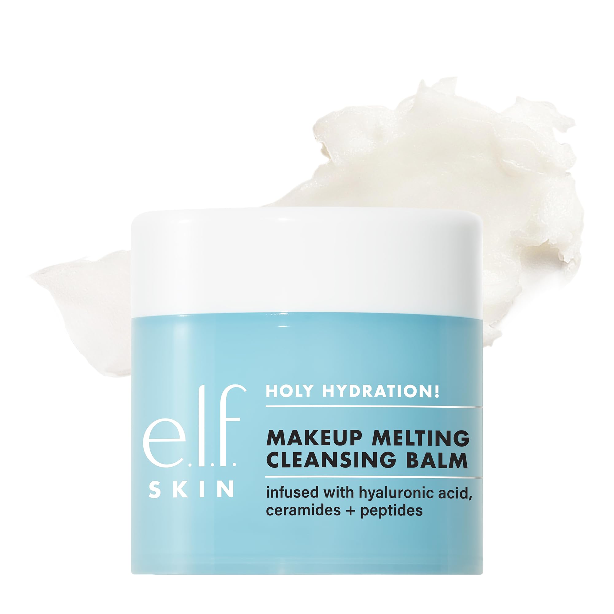 e.l.f. SKIN Holy Hydration! Makeup Melting Cleansing Balm, 2 oz - Product Imagery
