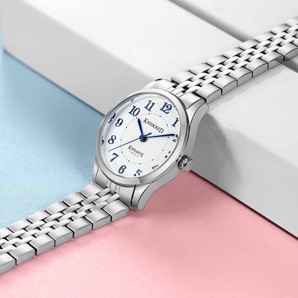 KNISKRED Easy Reader Dress Watch for Women – full view