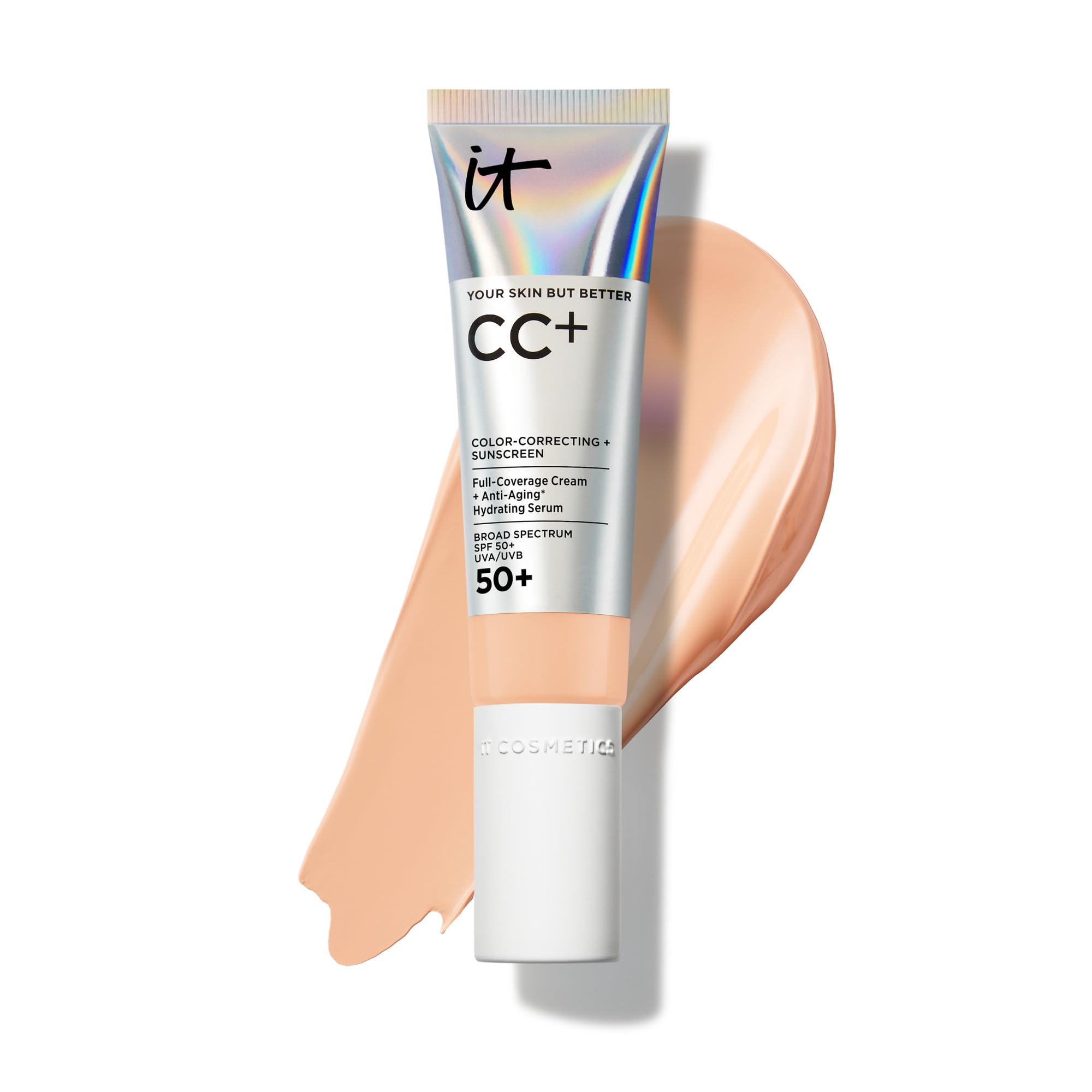 IT Cosmetics CC+ Cream with SPF 50+ Full Coverage Foundation - Product Imagery