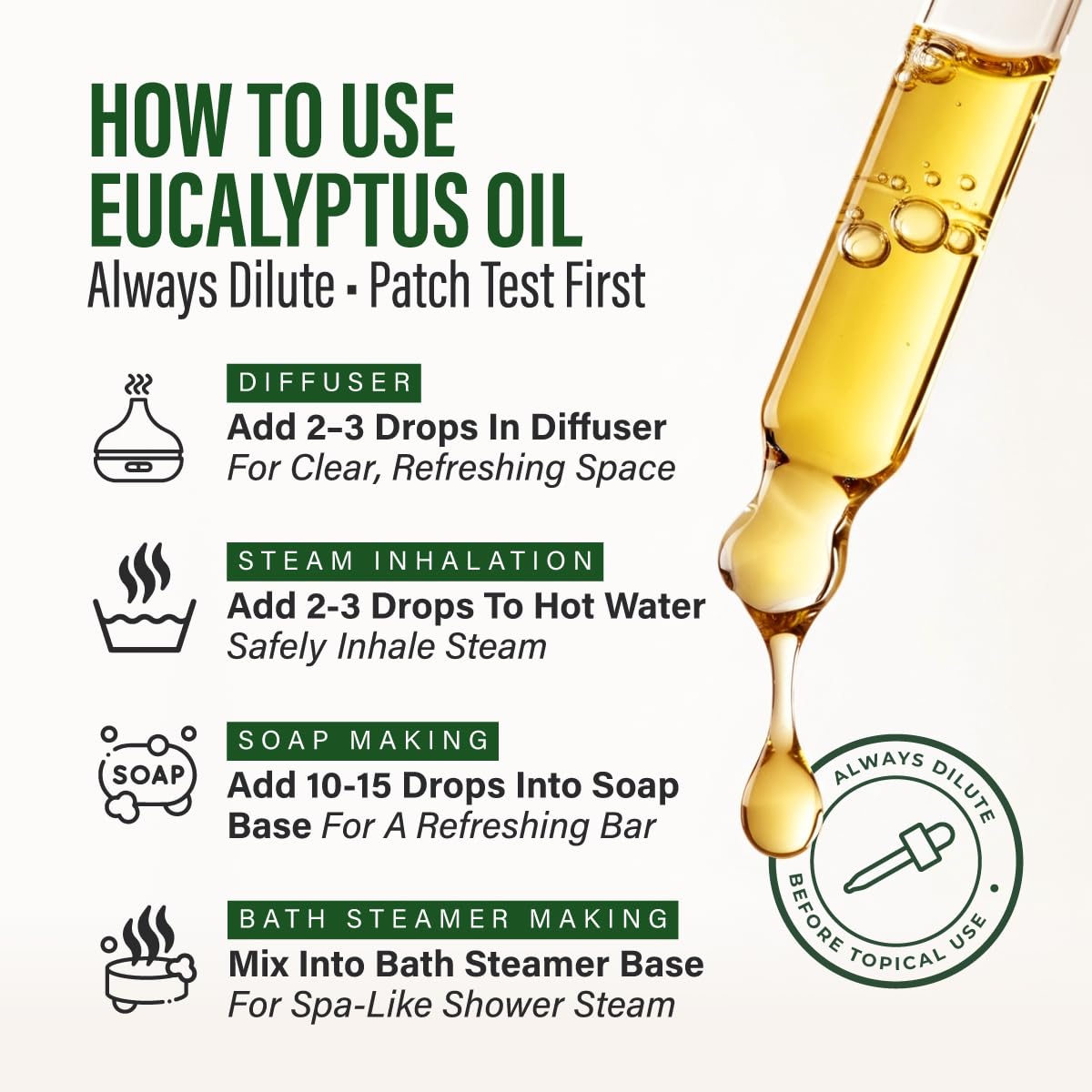 KUKKA 100% Pure Eucalyptus Essential Oil 4 fl oz