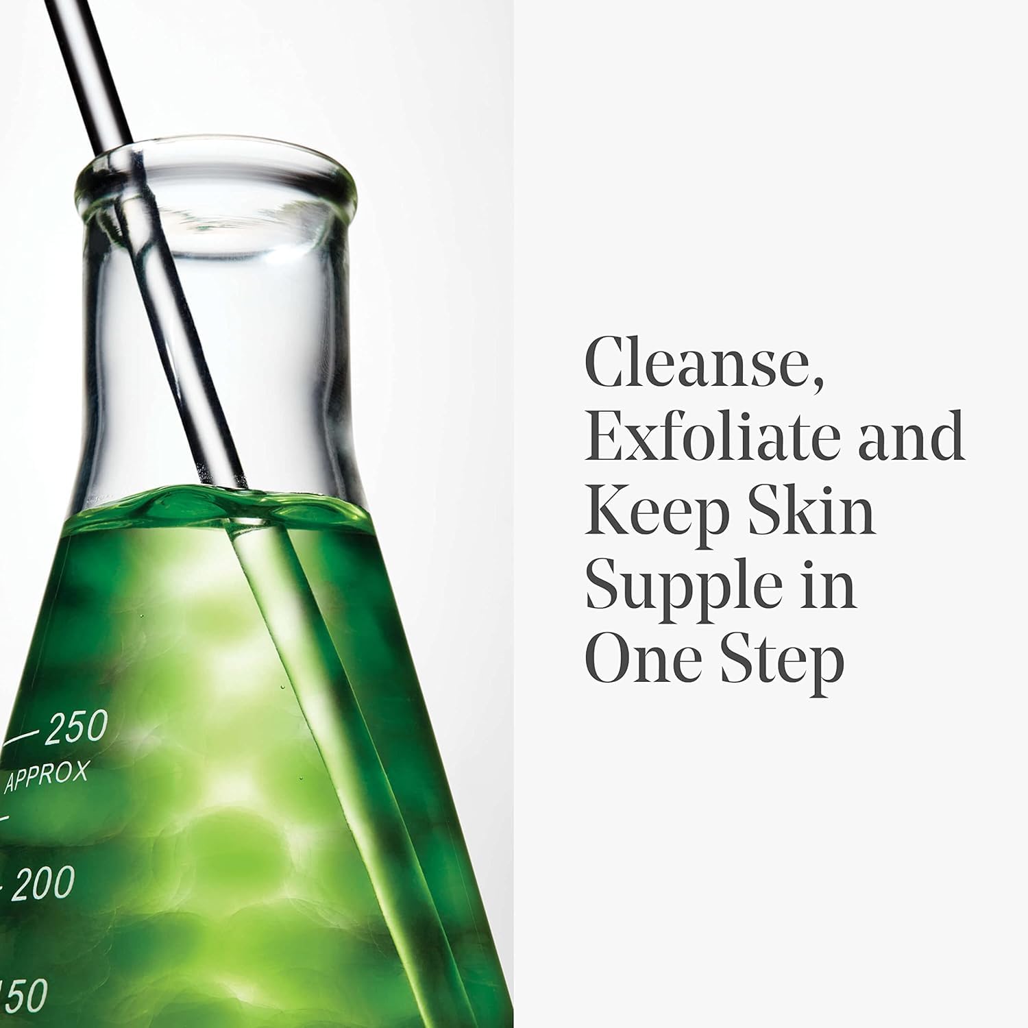 Murad Renewing Cleansing Cream face wash with lactic acid, showing a tube of skin cleaning agent on a clean surface.