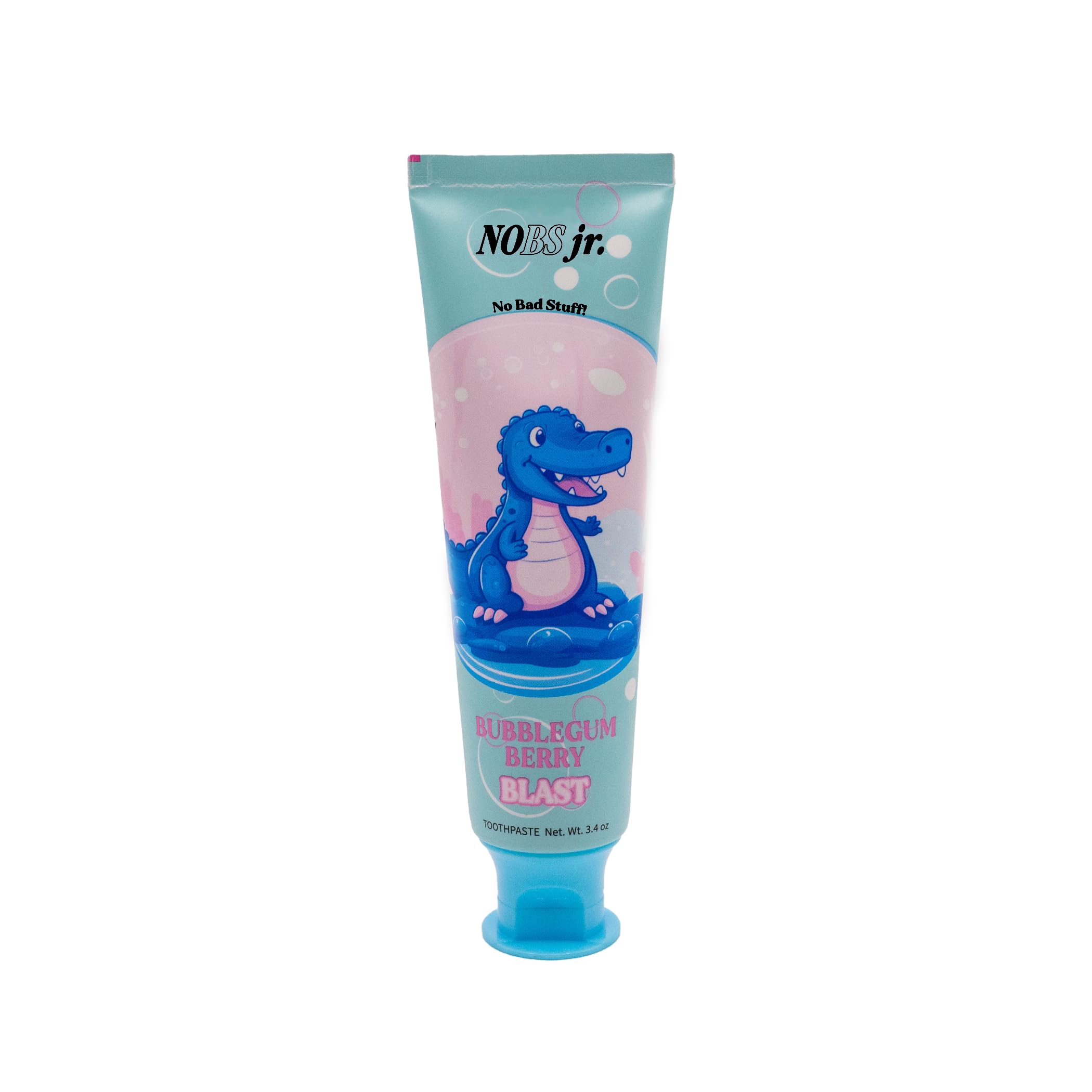 NOBS Jr. Kids Nano Hydroxyapatite Toothpaste – Fluoride Free, - Product Imagery