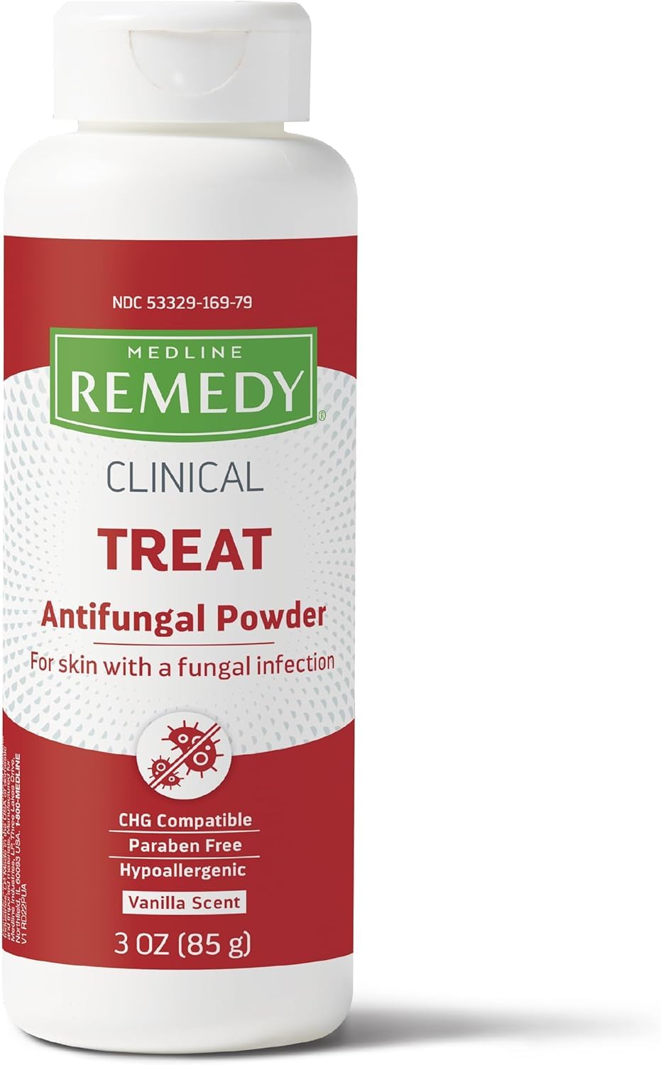 Medline Remedy Phytoplex Antifungal Powder, Skin Treatmeant with - Product Imagery