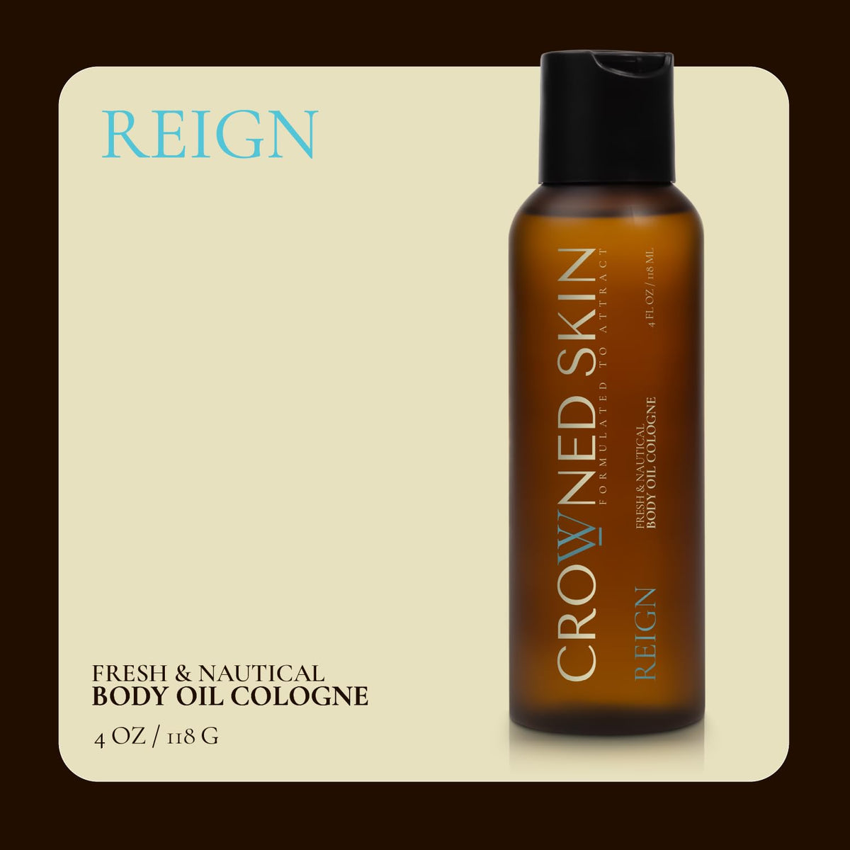Crowned Skin Body Butter Body Oil Reign Essentials Fresh - Crowned Skin Official Imagery - 4