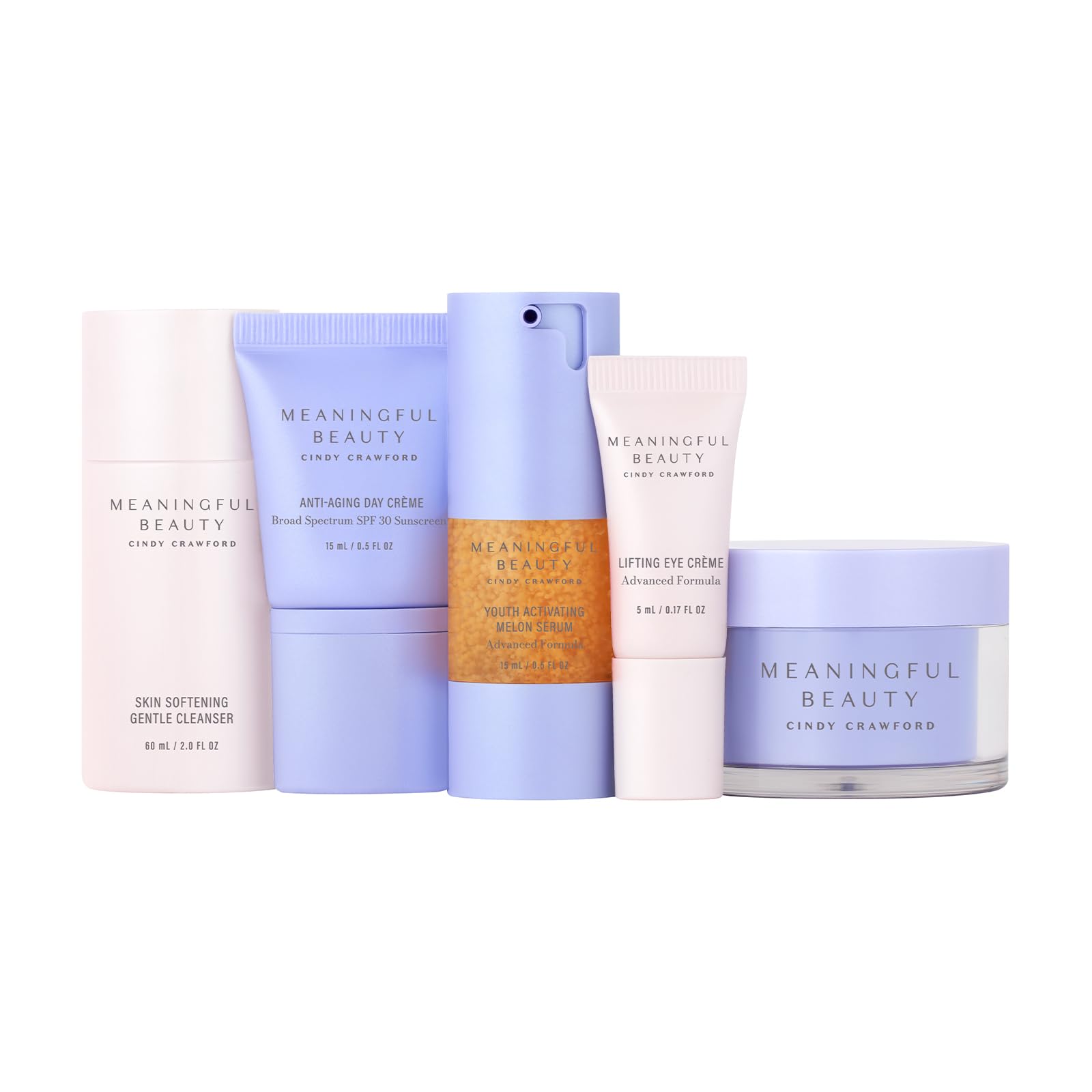 Meaningful Beauty Essentials Skincare System Advanced Formula - Product Imagery
