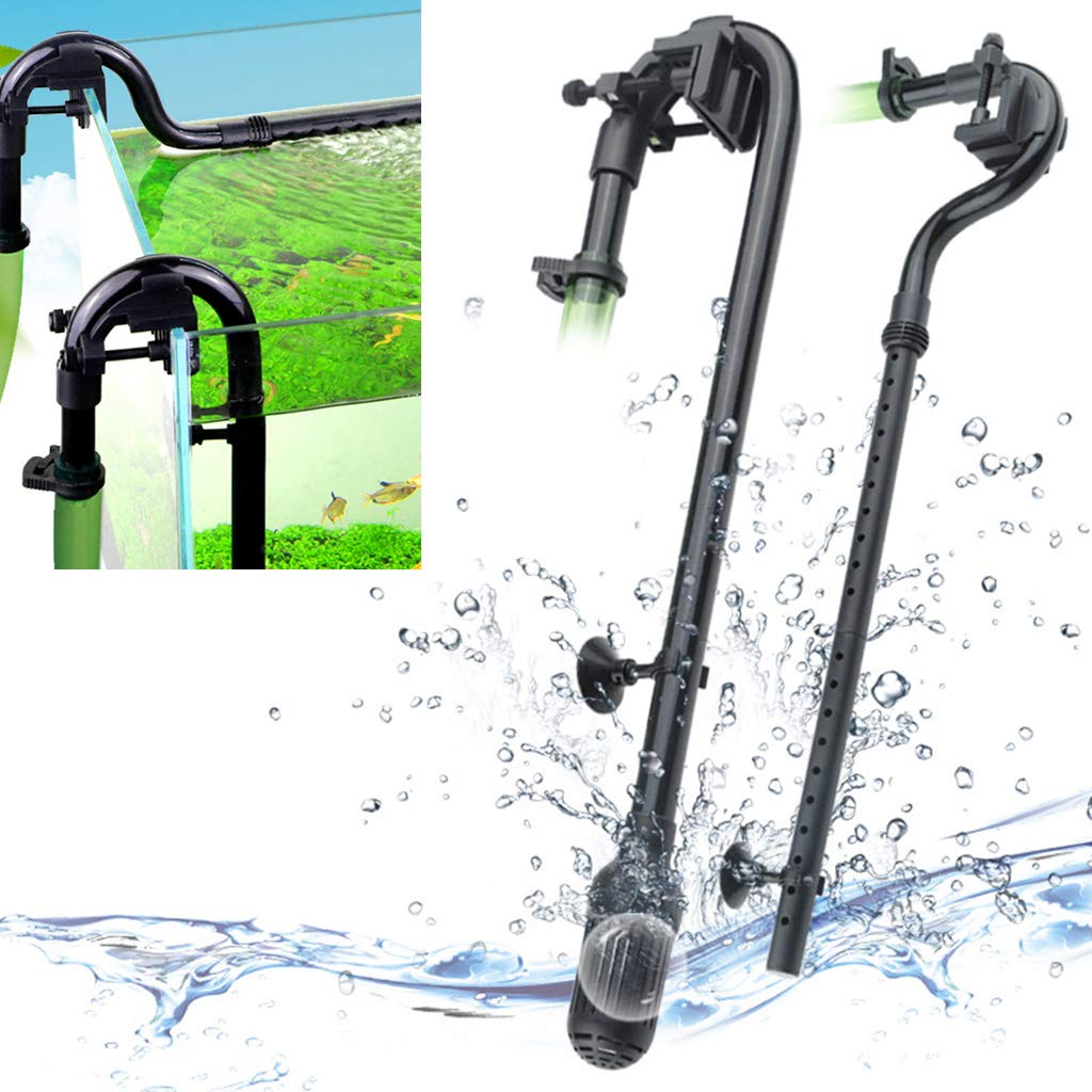 QIXIAMO Canister Filters Intake Outlet Tube Fish for External Filter Replacement Accessories with Strong Suction Cups, 4
