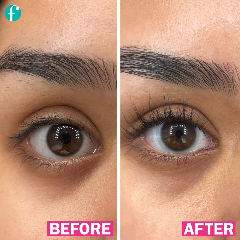 FLASHSERUM fLASH Eyelash Serum for Longer-Looking Natural Lashes - Enhances & Strengthens, Safe & Effective Formula for 