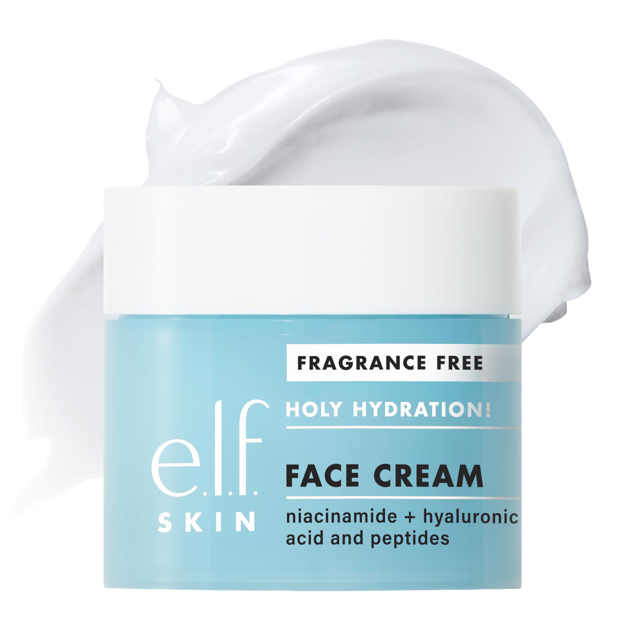 e.l.f. SKIN Holy Hydration! Face Cream with Hyaluronic Acid, - Product Imagery