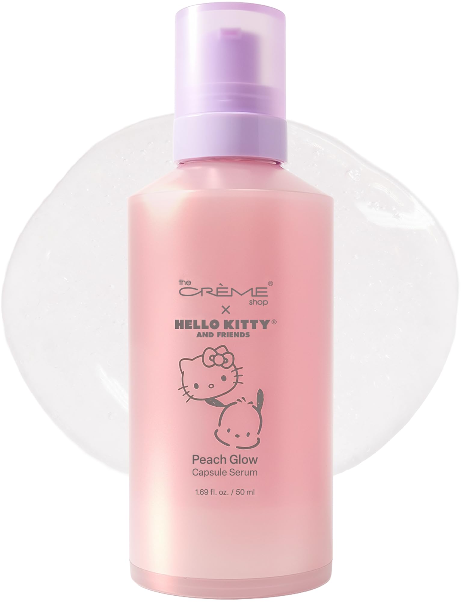 The Crème Shop x Hello Kitty Peach Glow Niacinamide Serum, - Product Imagery