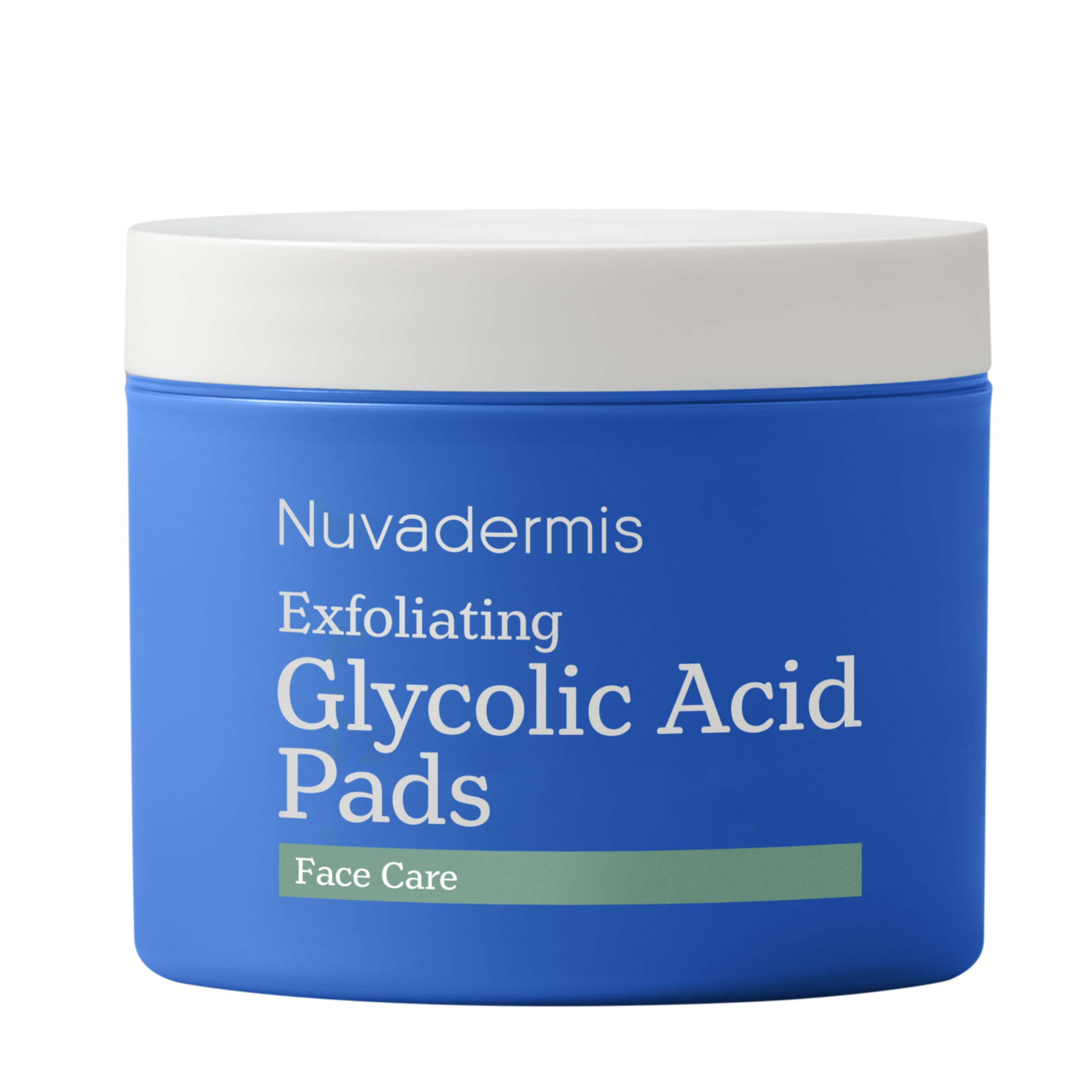 NUVADERMIS 35% Glycolic Acid Peel Pads – Exfoliating Facial - Product Imagery