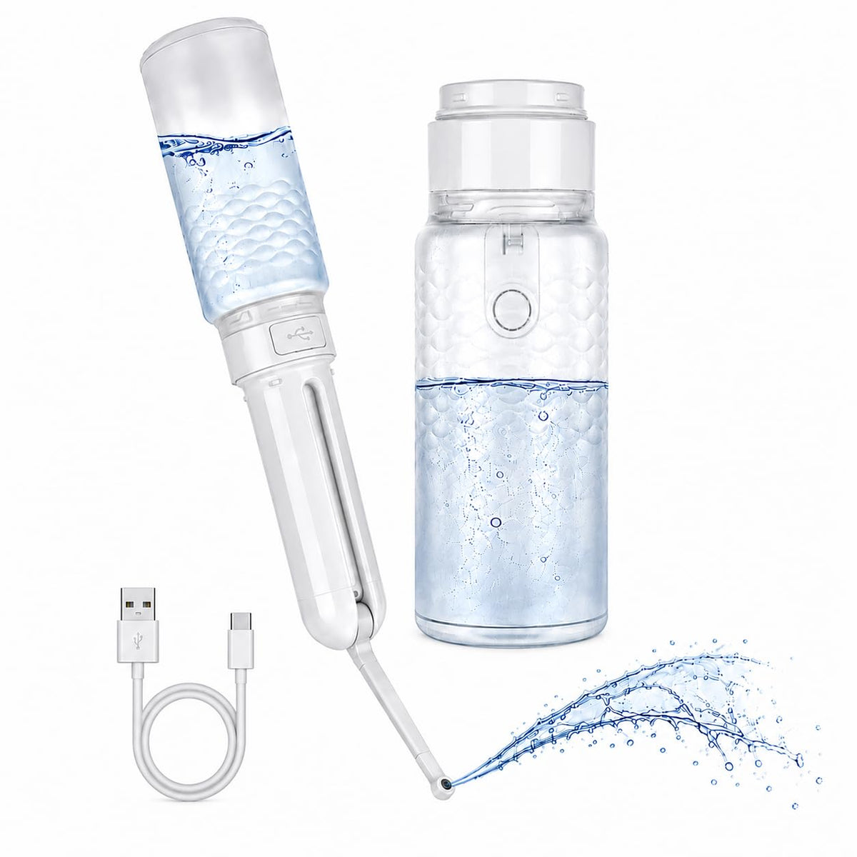 Portable Electric Travel Bidet – Rechargeable Personal Perineal Cleaner, Multiple Modes, for Women, Men, Babies & Postpa
